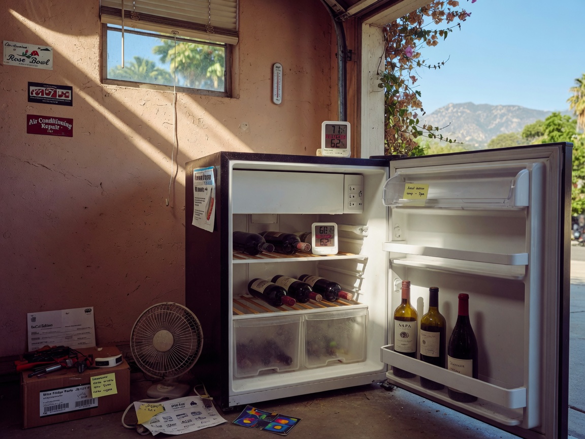 How Pasadena Summers Affect Wine Fridge Temperature Stability